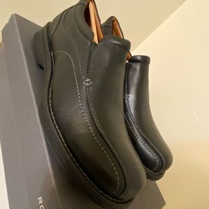 NEW ROCKPORT MENS LOAFER BLACK SZ 11.5W